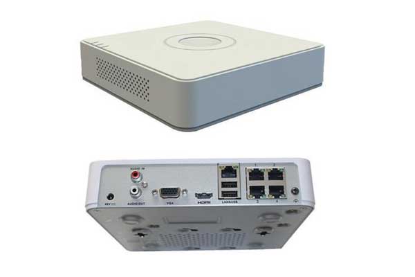 Мережевий відеореєстратор 4-канальний Hikvision DS-7104NI-Q1/4P